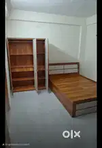 3door wardrobe Queen size bed storeg bed Branded
