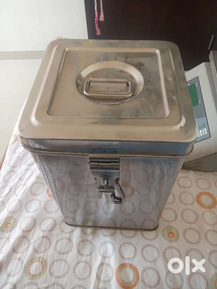 Steel container kitchen appliances