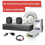 Branded cctv camera setup CP Plus/DAHUA/Face Detection