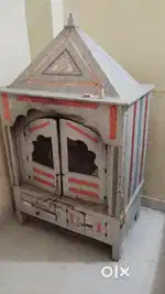 Mandir wooden and aluminium covered