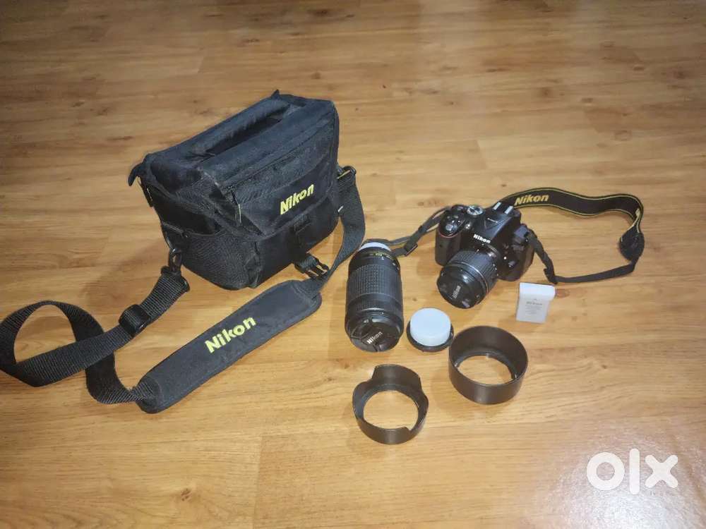 Nikon D5300 Camera + 18-55 VR + 70-300 VR Lens