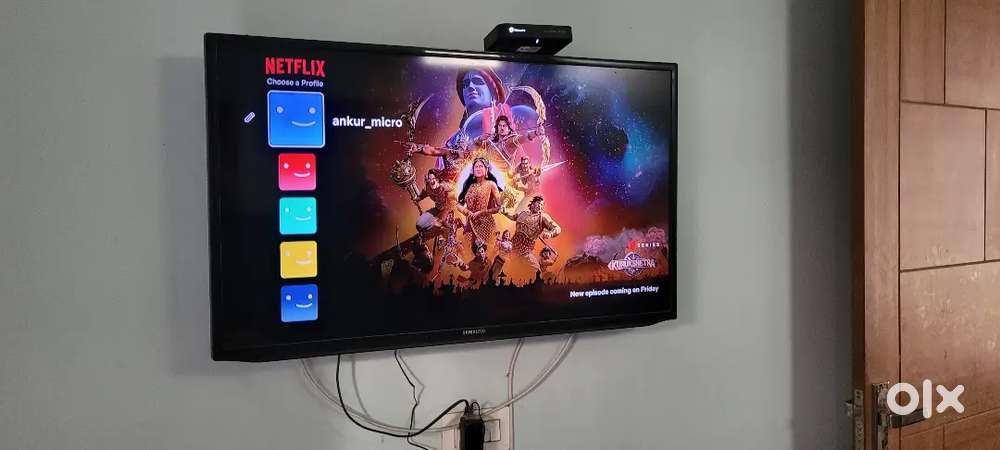 Samsung original 40 inch with original remote, purchased from Reliance