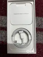 Apple iphone ipad orignal cable and normal cover