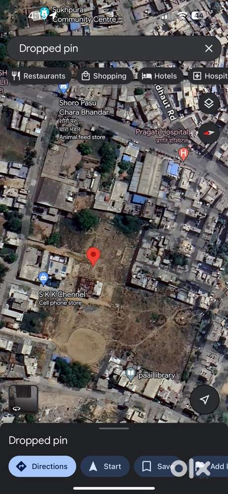 125sqft plot with all documents complete and streets 20sqft wide