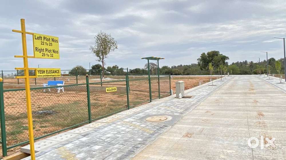 FULLY DEVELOPED MUDA APPROVED PLOTS FOR SALE HUNSUR ROAD AT MYSORE
