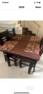 7 seater L shape Sofa and 4 seater Dinning