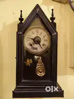 140 years old ansonia church clock antique vintage