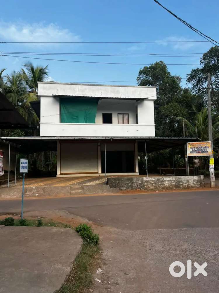 Newly constructed shops and flat with modern facilities