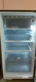 Croma 190L Single Door Refrigerator - Metallic Grey,