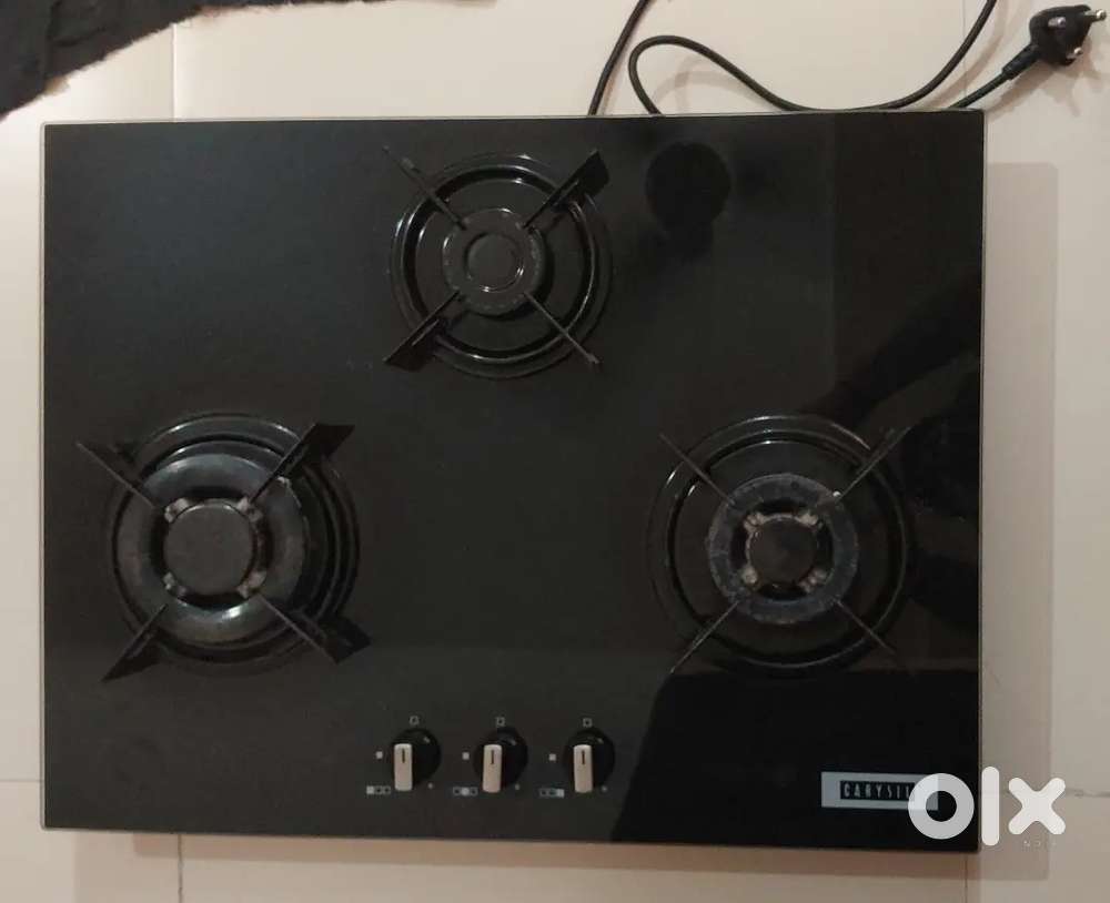 3 burner gas stove