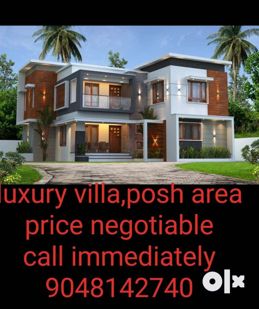 LUXUARY VILLA AT POSH AREA FOR SALE AT MANNUTHY