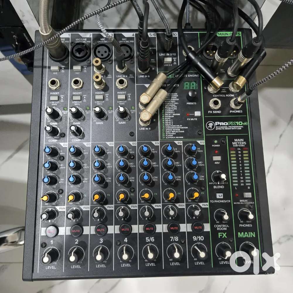Mackie Profxv3 Series, 10-Channel Professional Effects Compact Mixer