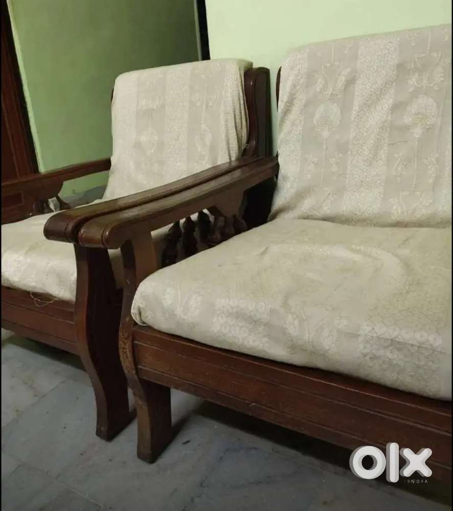 Wooden Sofa Set