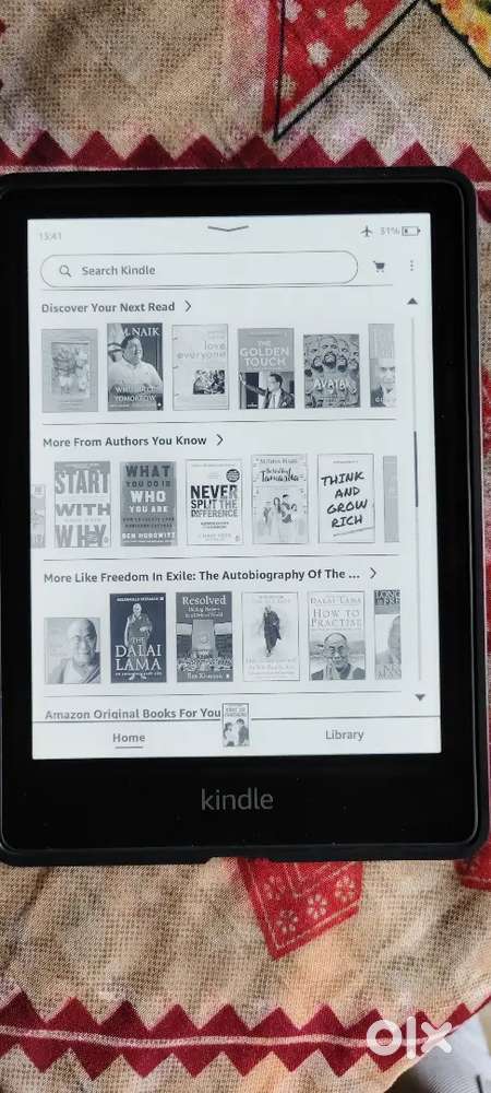 Kindle library tep
