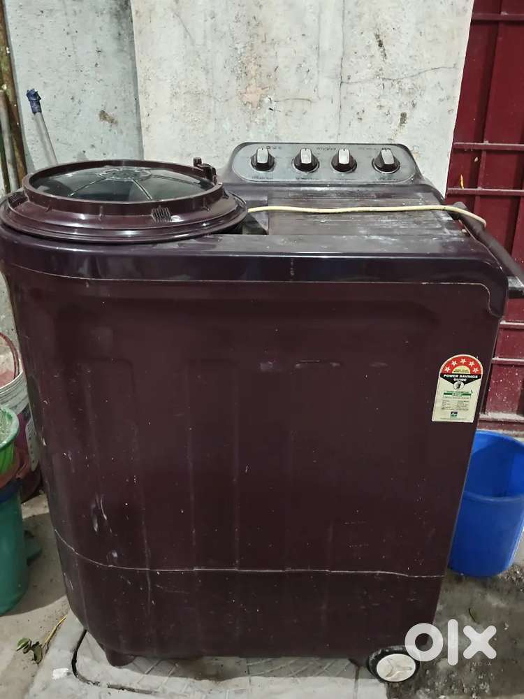 Whirlpool washing machine semi automatic