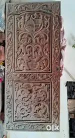 burma teak door