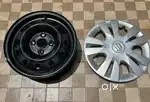 Brand new type 14inch wheel rim with wheel cap 4nos