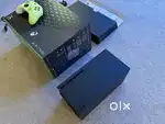 Xbox Series X 1TB Black. everything included