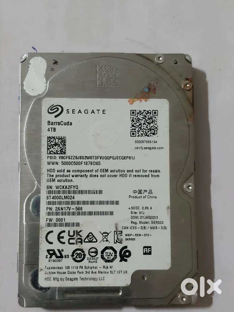 Sell Hard disk