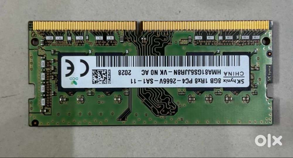 SK Hynix 8GB DDR4 2666MHz Laptop RAM  Original HP OEM  Excellent Con