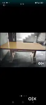 Dining table. Brown color good condition