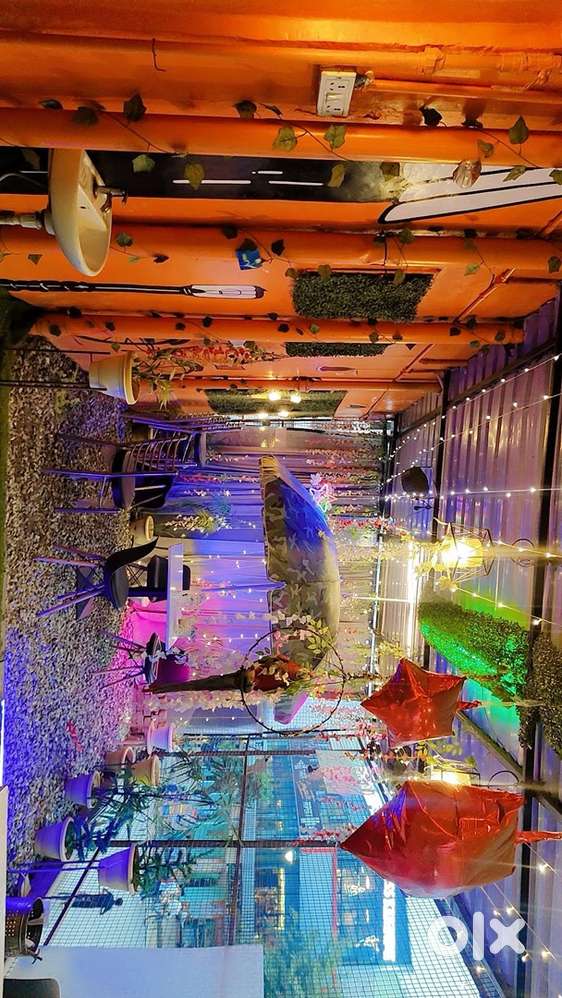 Silence cafe in front of jrs coaching durgakund