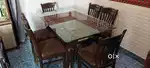 Sagwan wood dining table Premium teak wood dining table
