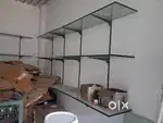 Glass display rack