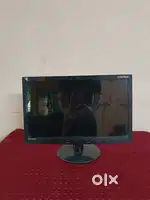 Wipro LED monitor 15.6 inch good working condition  with new keyboard