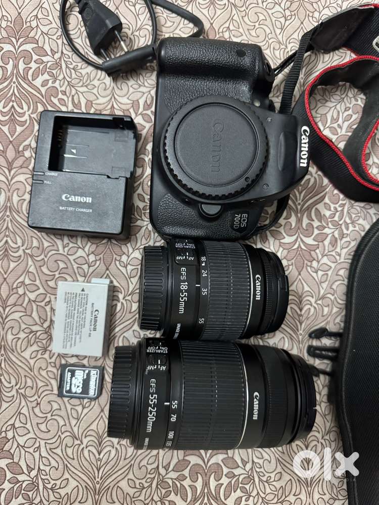 700d with 2 lenses