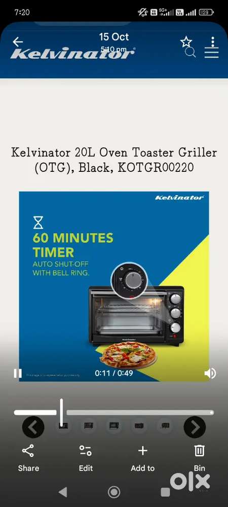 OTG   oven