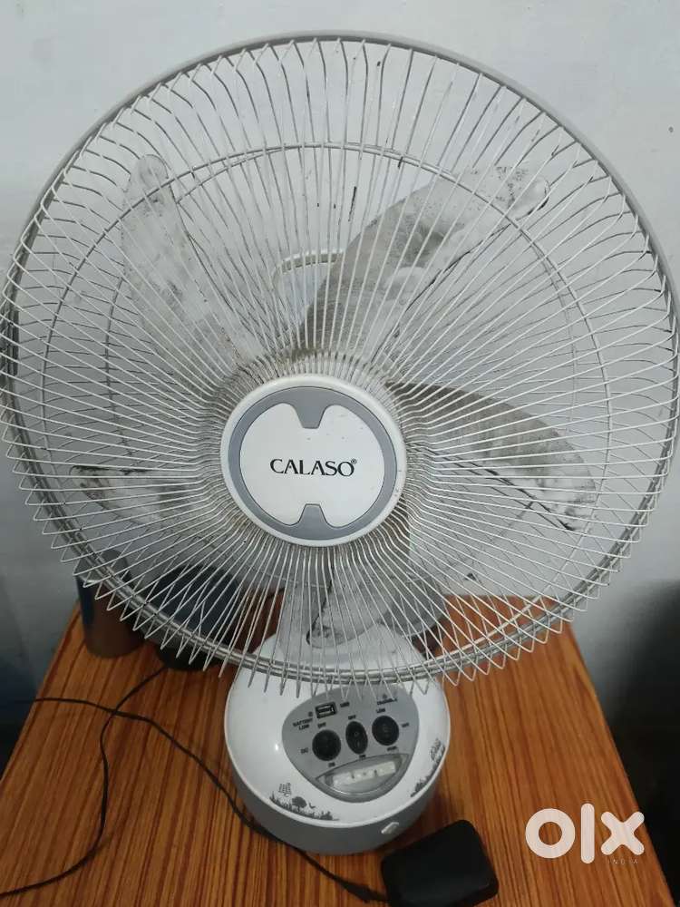 Chargeable fan