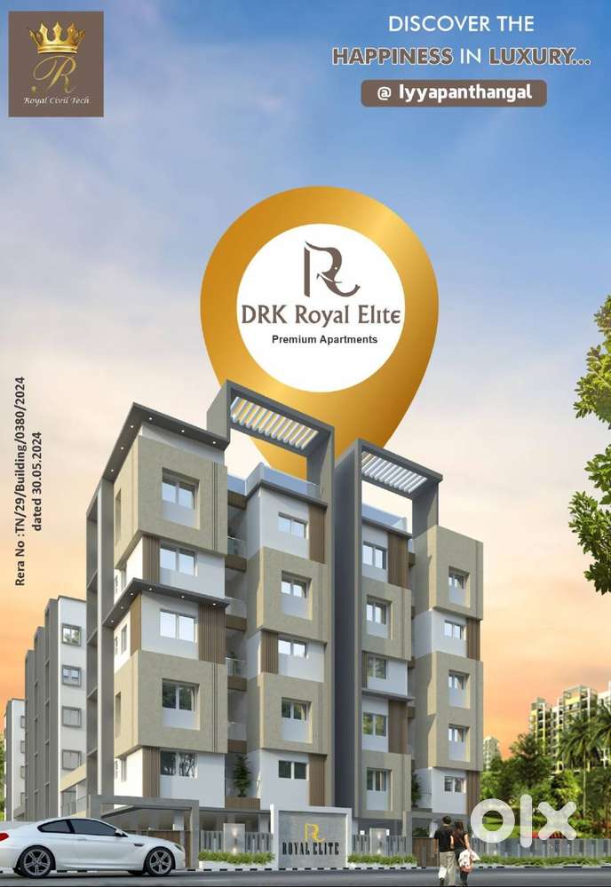 3 Bhk Flat For sales  Ready To Move in iyyappanthangal