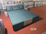 Sofacumbed wooden