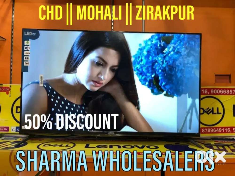 43/45 ANDROID SMART LED TV + 2 Years Full
Replacement Guarantee