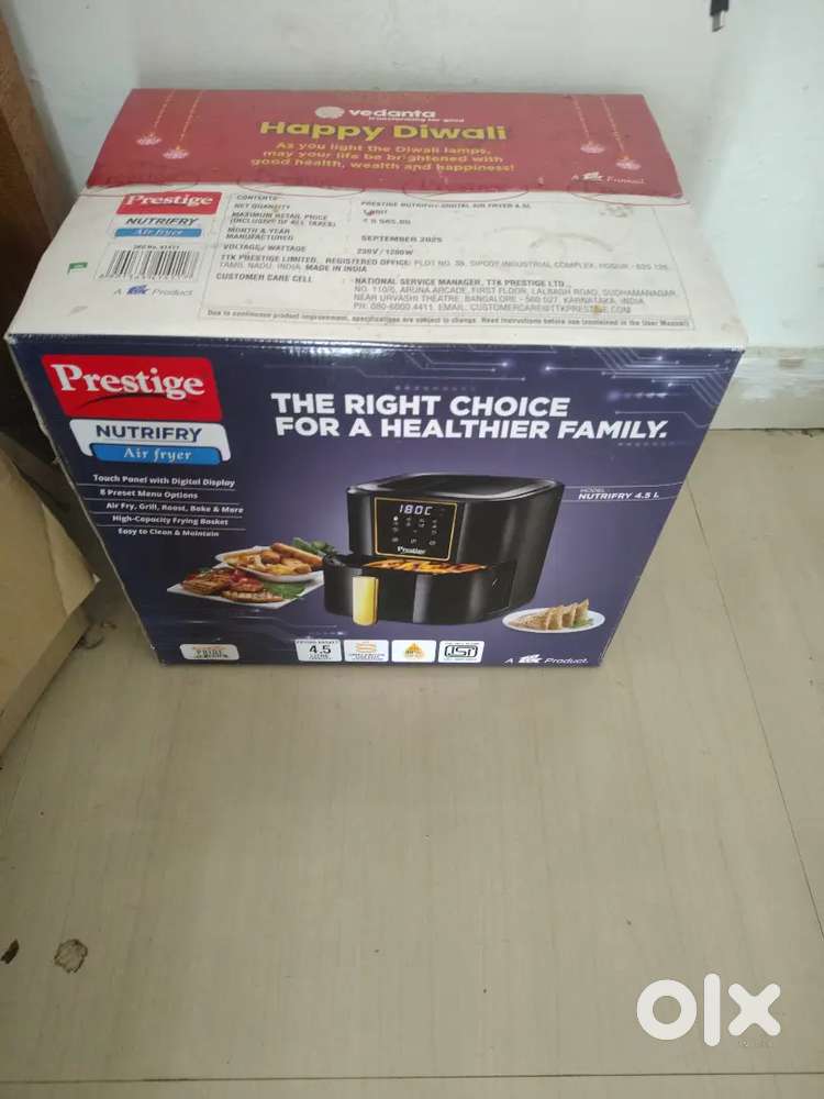 Prestige air fryer