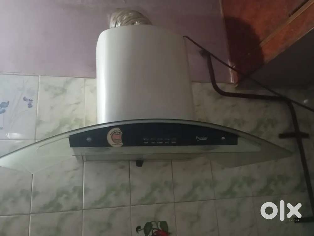 Chimney it has light and a button