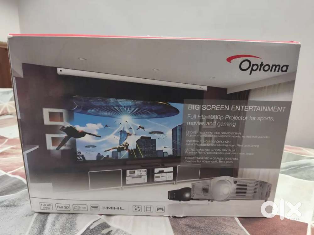 Brand New Optoma Full HD 3D Projector, HD26, 3200 Lumens.