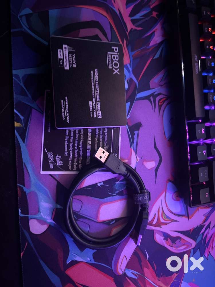 BRAND NEW PIBOX VIDEO CAPTURE CARD FOR GAMING LIVE STREAMING