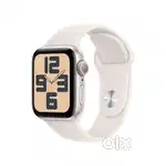 Apple Watch SE (2nd Gen, 2023) [GPS 40mm] Starlight Sport Band