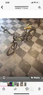 Cosmic bicycle