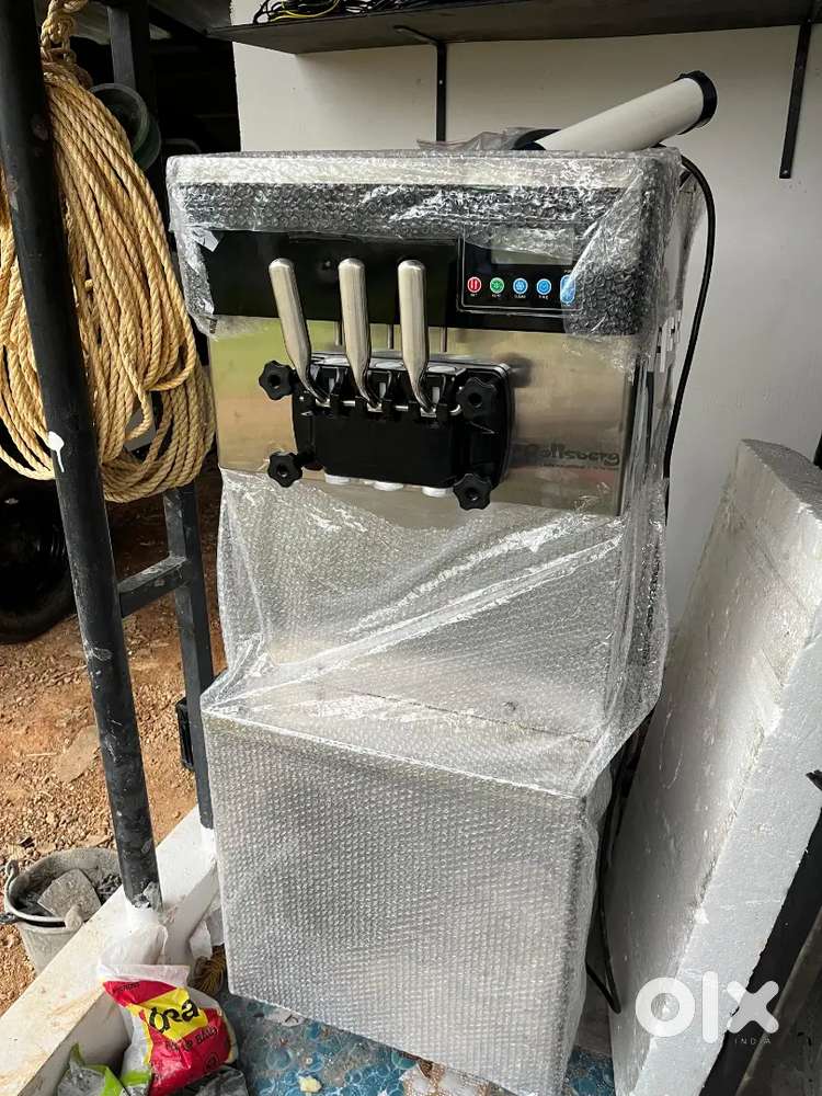 Floor Model Softy Ice Cream Machine  Double Compressor