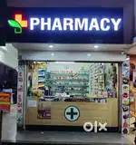 LUCKNOW - PHARMACY STORE -मेडिसिन को स्टोर में लगाना।