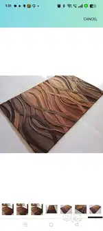 4x4 Square Wool Blend Carpet