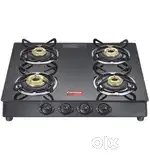Prestige 4 burner blaxk well maintained Gas