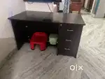 Office table and wheel chair