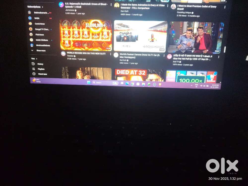 Victus laptop for sell 16 gb ram Radeon 5900 4 gb graphics card 512gb