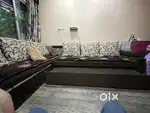 L-Shaped Sofa Cum Bed with Storage  6ft & 7ft  Premium Comfort.