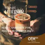 NEED MALE CANDIDATES FOR PIZZA & BURGER STORE