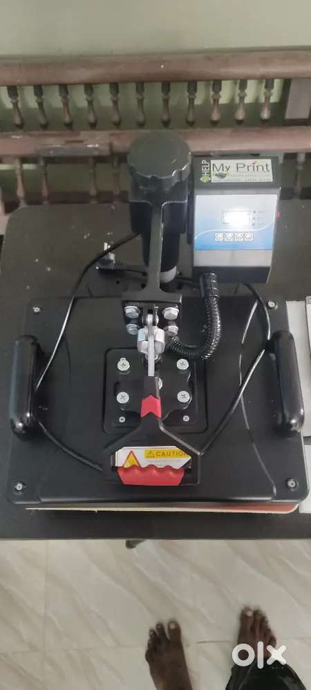 My Print heat press Machine 5 in 1 combo